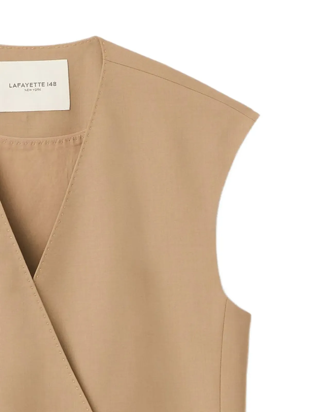 Lafayette 148 トロピカル ダブルブレスト ベスト - 画像2