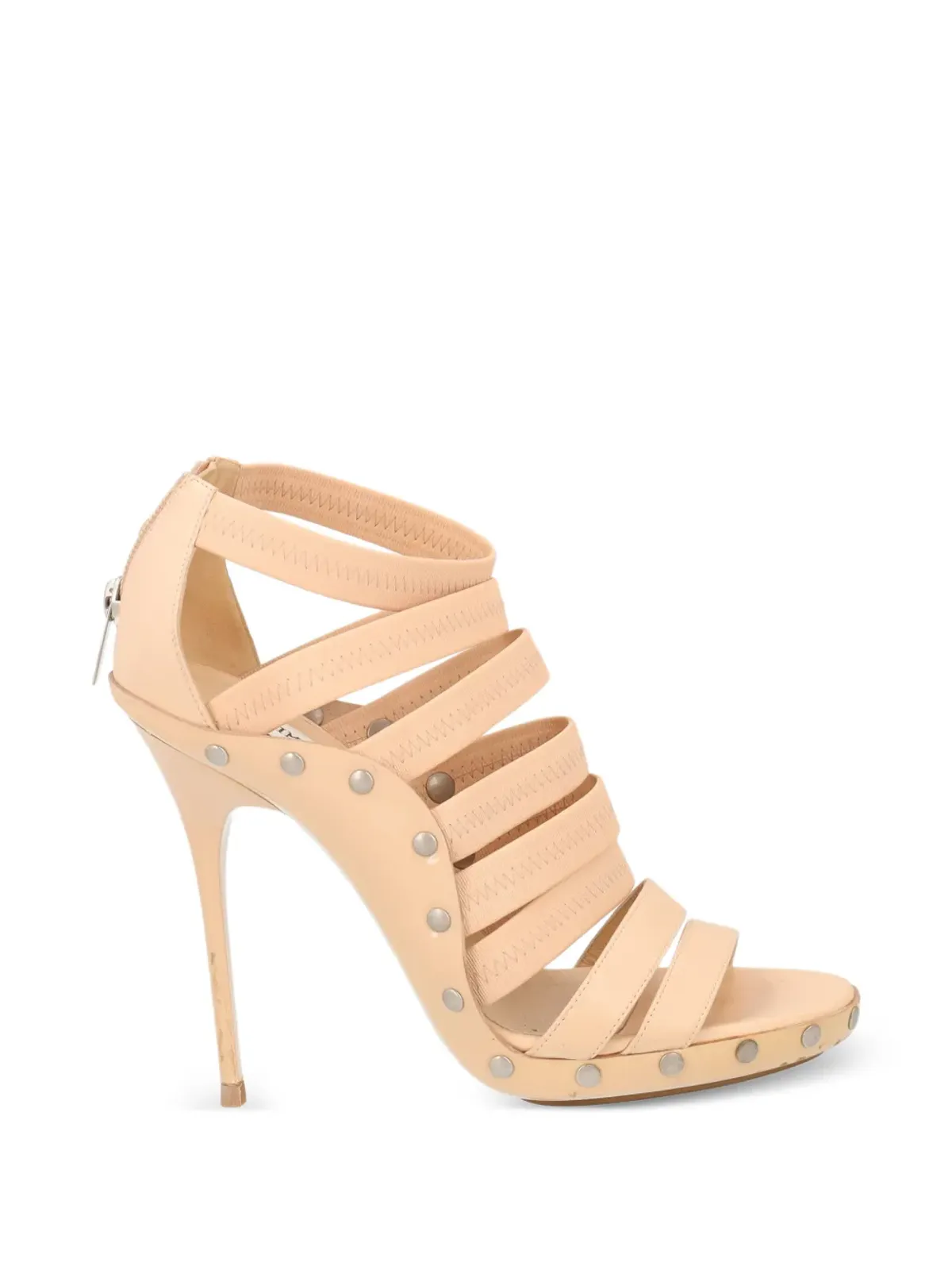 Jimmy Choo Pre-Owned デコルテ・マルチストラップ サンダル - 画像1