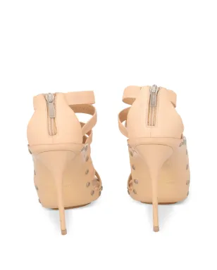 Jimmy Choo Pre-Owned デコルテ・マルチストラップ サンダル - サムネイル3
