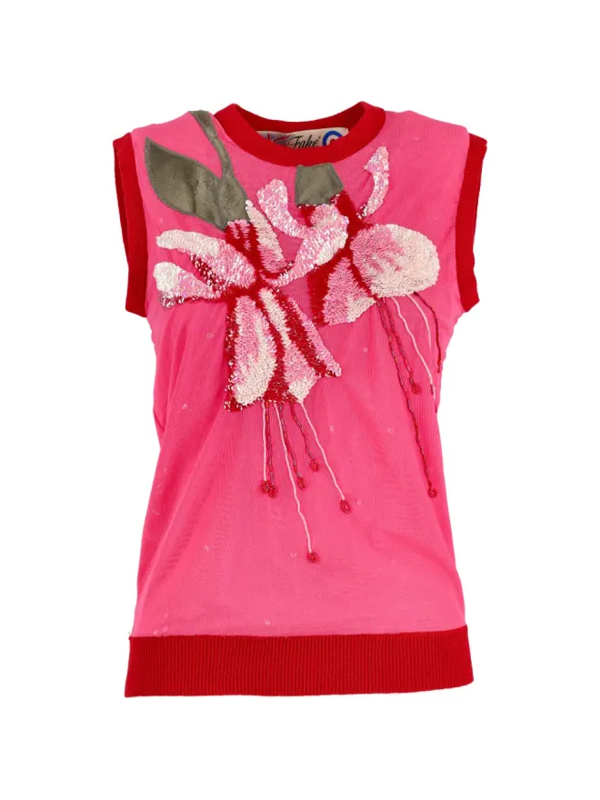 Fake London Fake London 花柄トップス - Pinkの商品画像