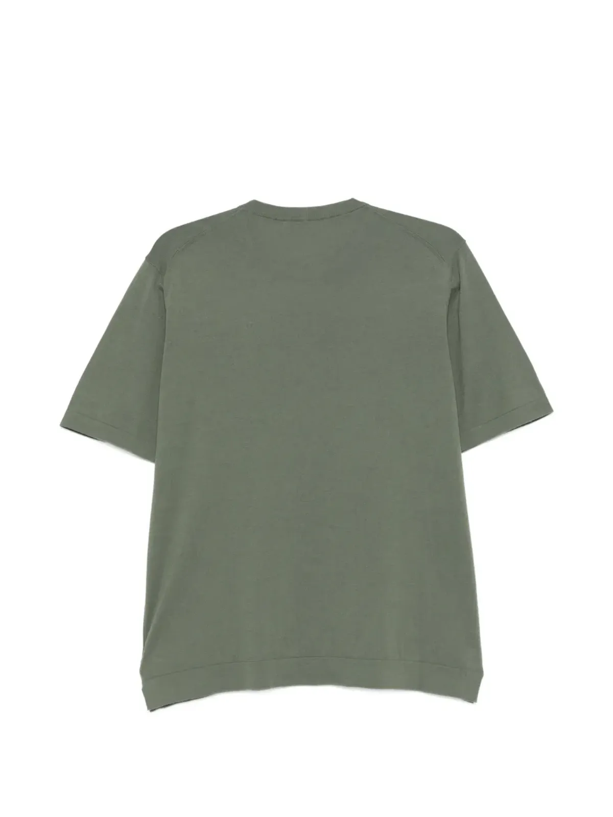 Piacenza 1733 クルーネック コットン Tシャツ - 画像2
