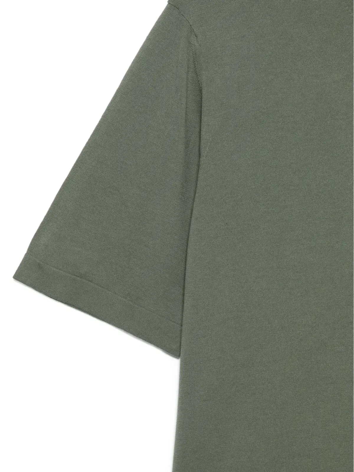 Piacenza 1733 クルーネック コットン Tシャツ - 画像3