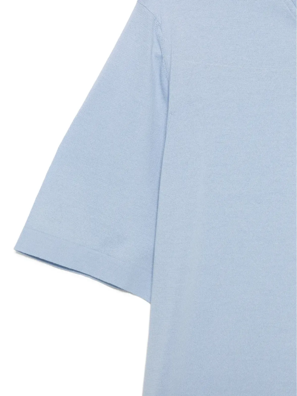 Piacenza 1733 コットン Tシャツ - Blue - 画像3