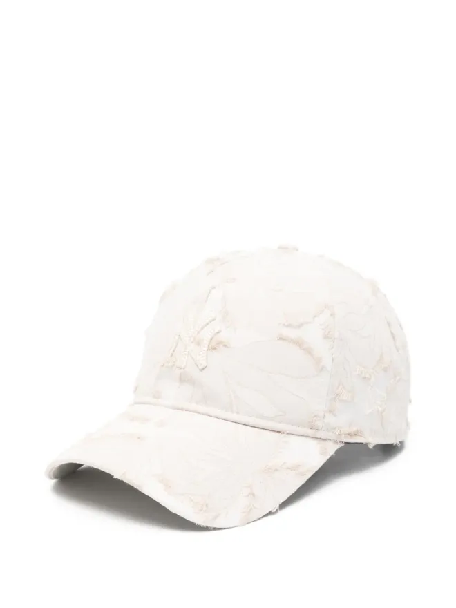NEW ERA CAP NEW ERA CAP ニューヨーク・ヤンキース MLB 花柄プリントのフリンジ帽子の商品画像