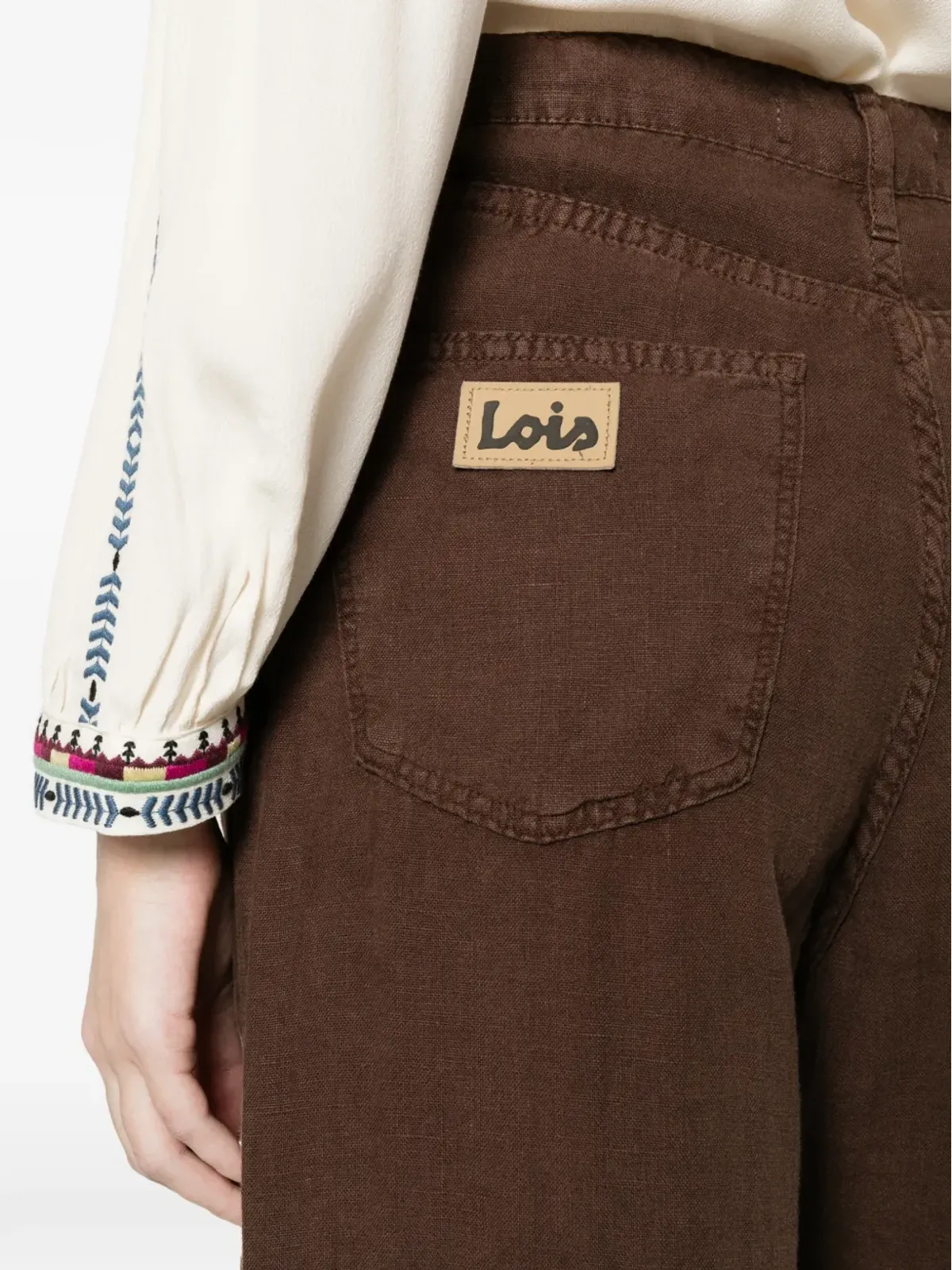 LOIS JEANS ハイウエストパンツ - 画像5