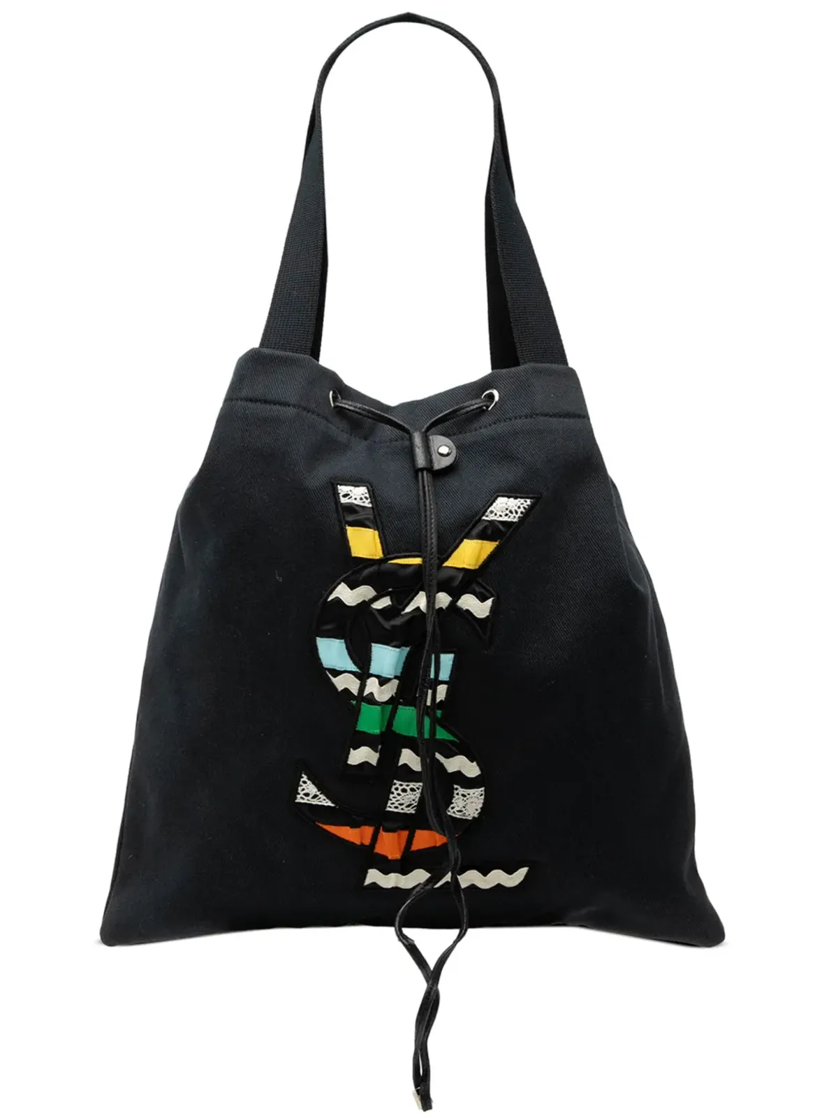 Saint Laurent Pre-Owned キャンバス Kahala トートバッグ - Black - 画像1