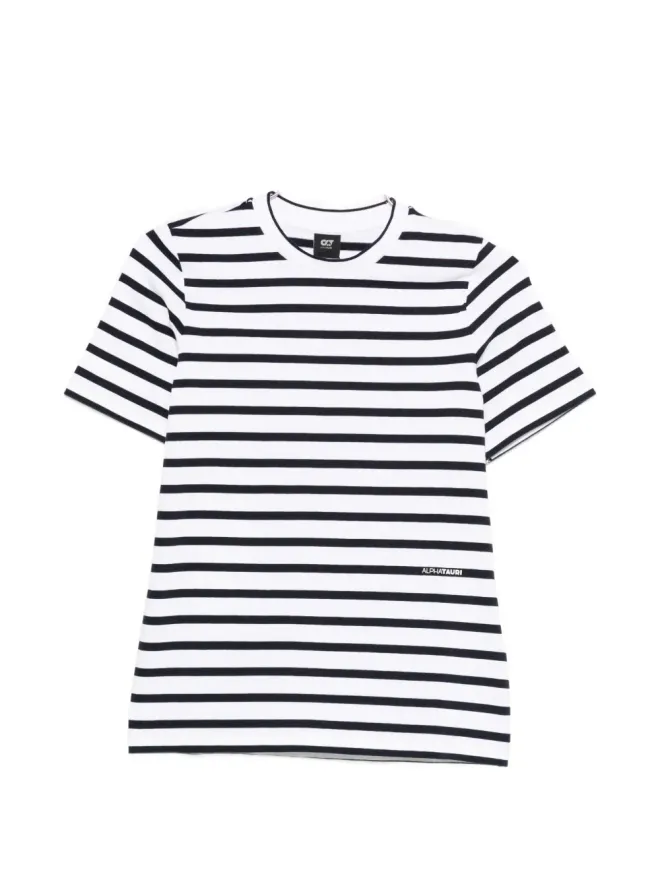 Alpha Tauri Alpha Tauri JaliストライプTシャツの商品画像