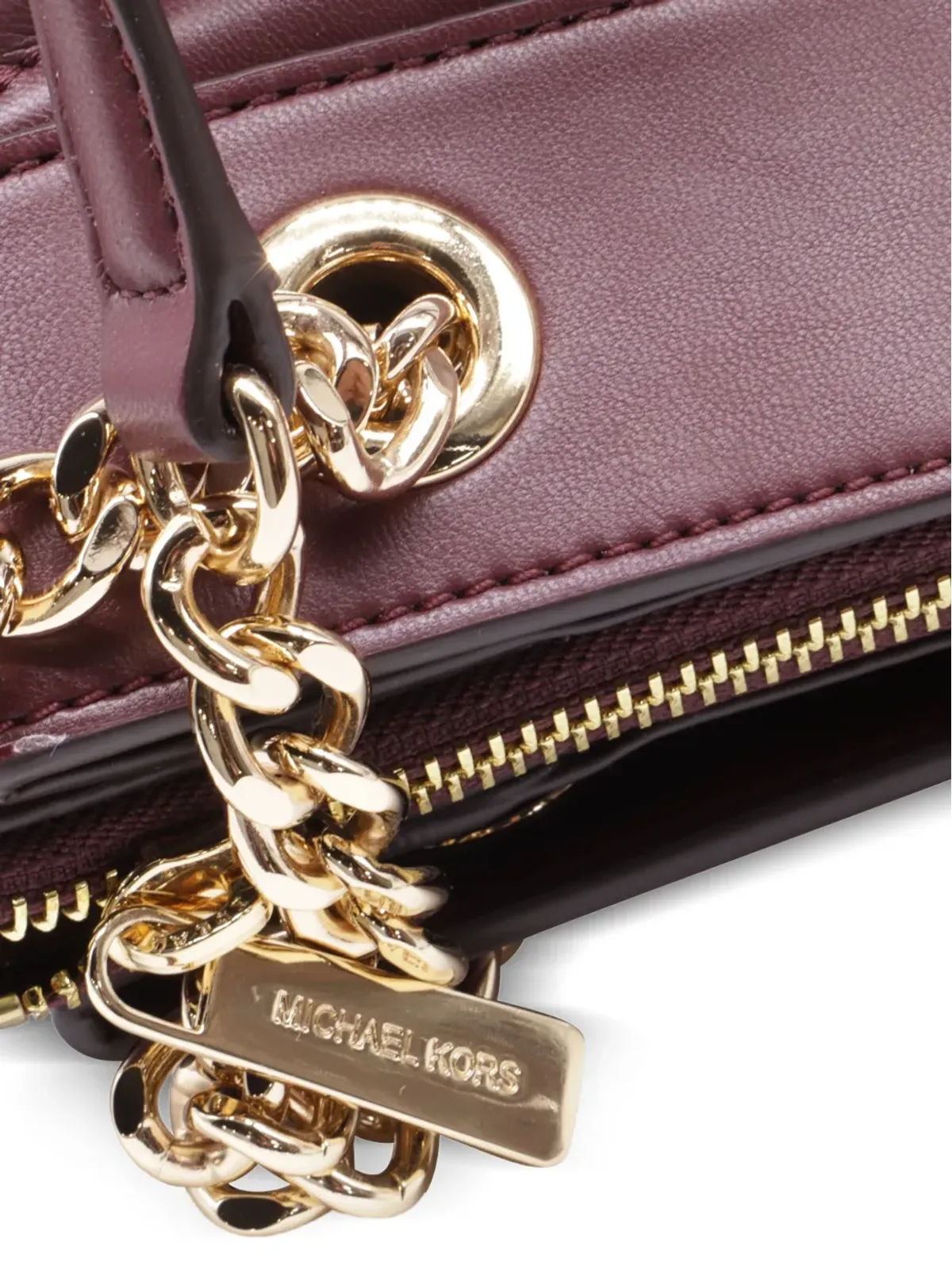 Michael Kors Vintage Whitney キルテッドチェーン トートバッグ - 画像5