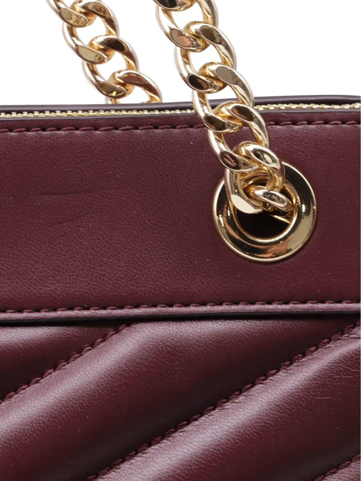 Michael Kors Vintage Whitney キルテッドチェーン トートバッグ - 画像4