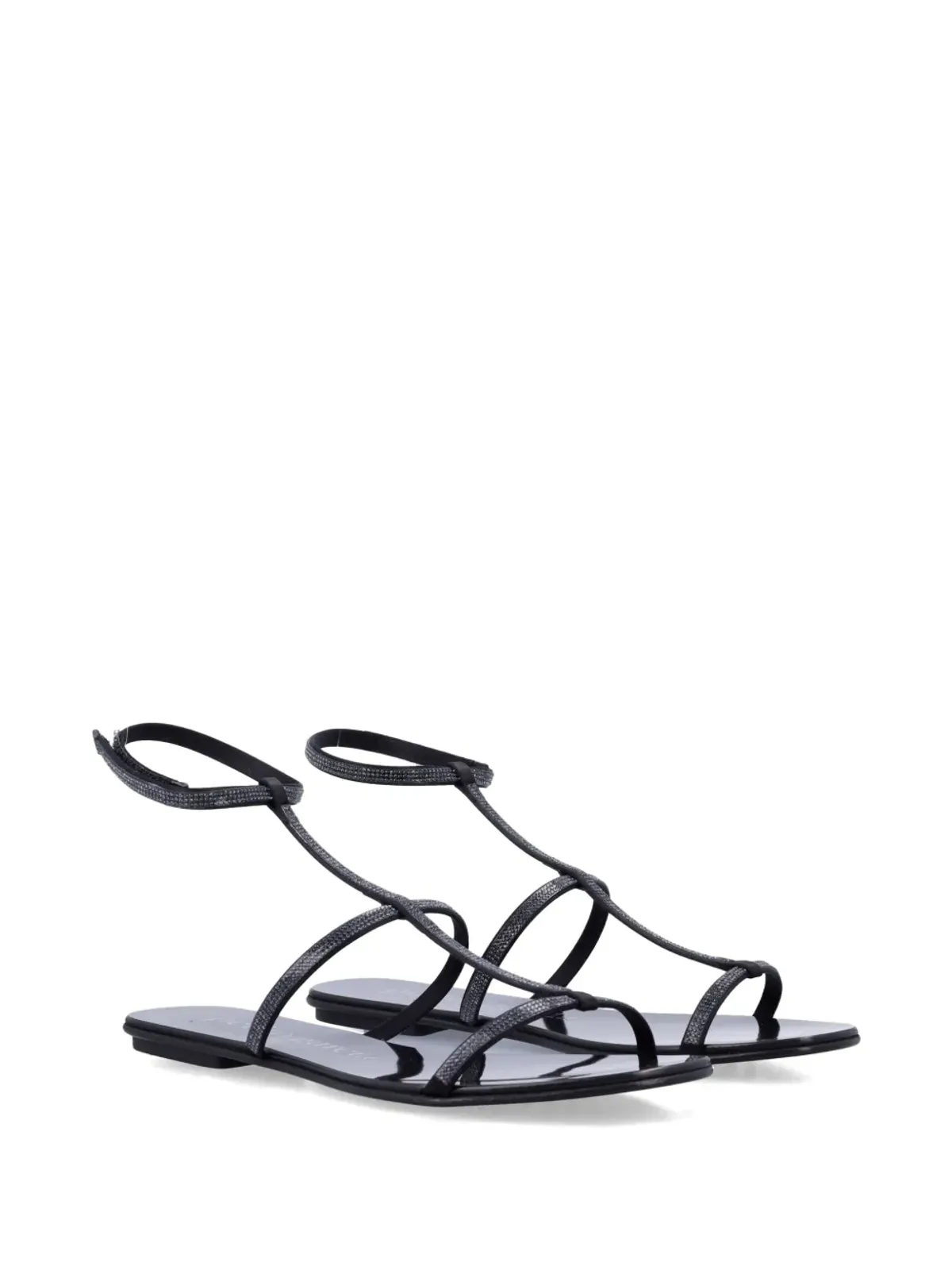 Pedro Garcia Enola T-bar sandals - Black - 画像2