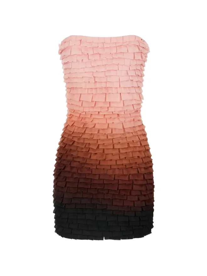 Elisabetta Franchi Elisabetta Franchi チュールミニドレスの商品画像