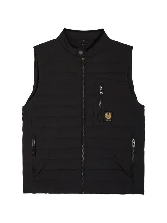Belstaff Belstaff ジップ付きキルテッドジレ - ブラックの商品画像