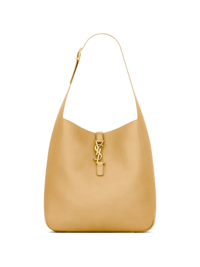 Saint Laurent Saint Laurent Le 5 à 7 buckle-monogram shoulder bag - Neutralsの商品画像
