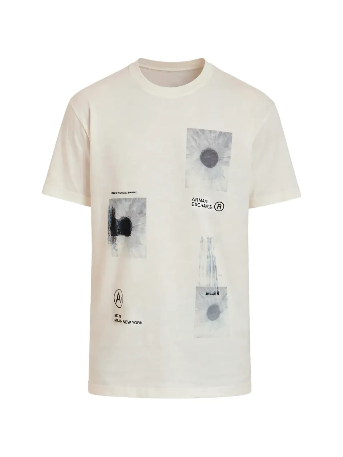 Armani Exchange グラフィックプリント クルーネック Tシャツ - 画像1
