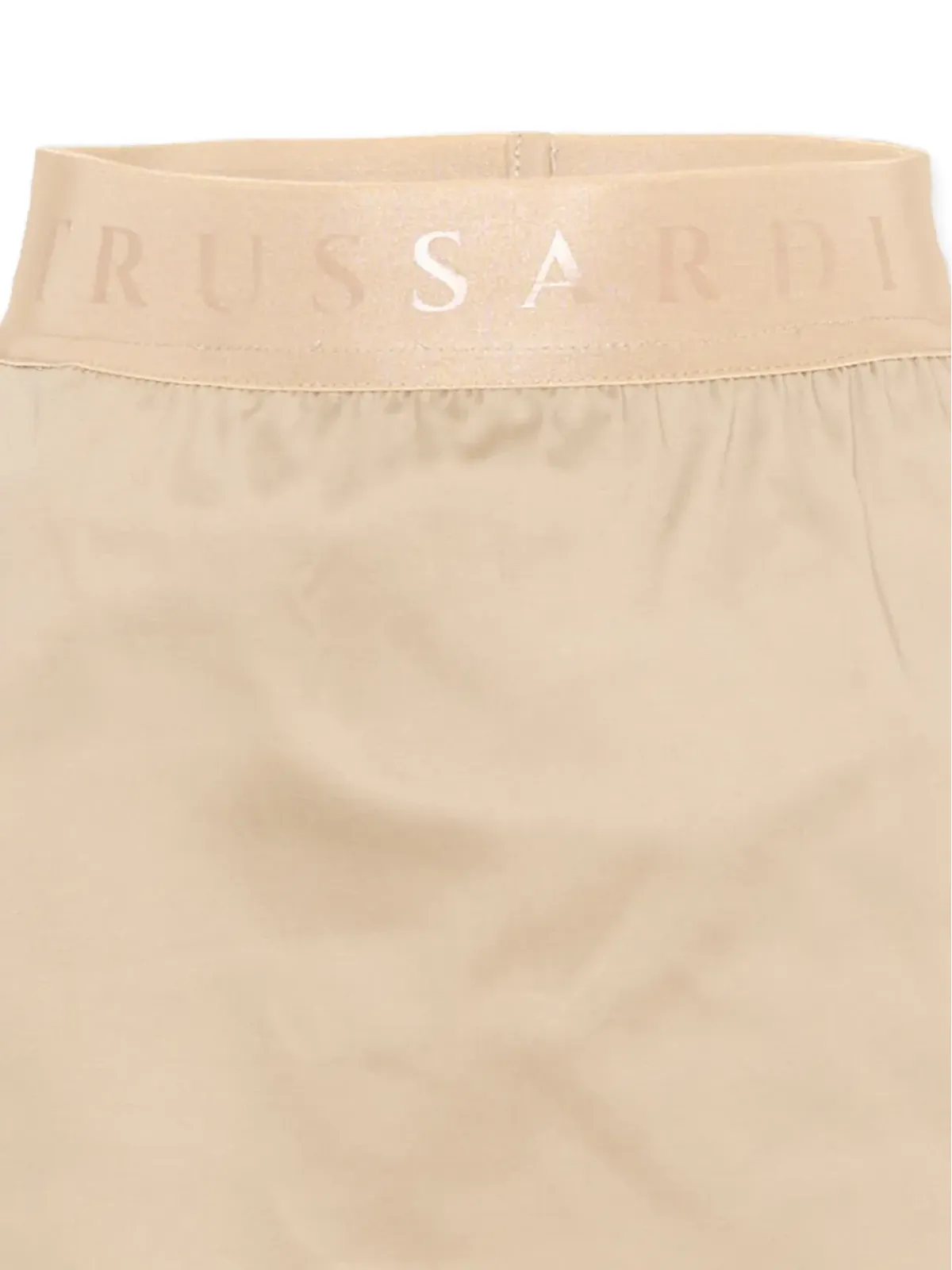 TRUSSARDI JUNIOR ロゴ入りウエストバンドスカート - 画像3