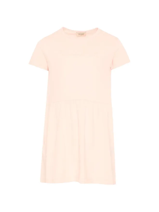 TRUSSARDI JUNIOR TRUSSARDI JUNIOR ピンクの半袖ドレスの商品画像
