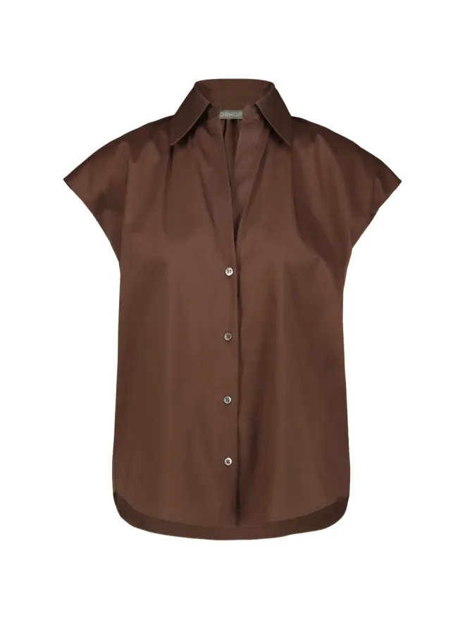 DRHOPE DRHOPE Vネック半袖シャツの商品画像