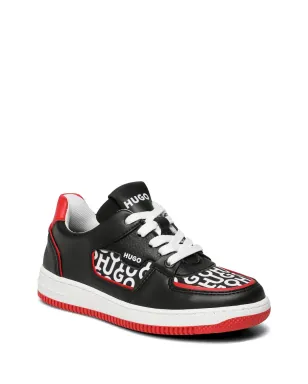 HUGO KIDS ローカットスニーカー - ブラック - サムネイル2