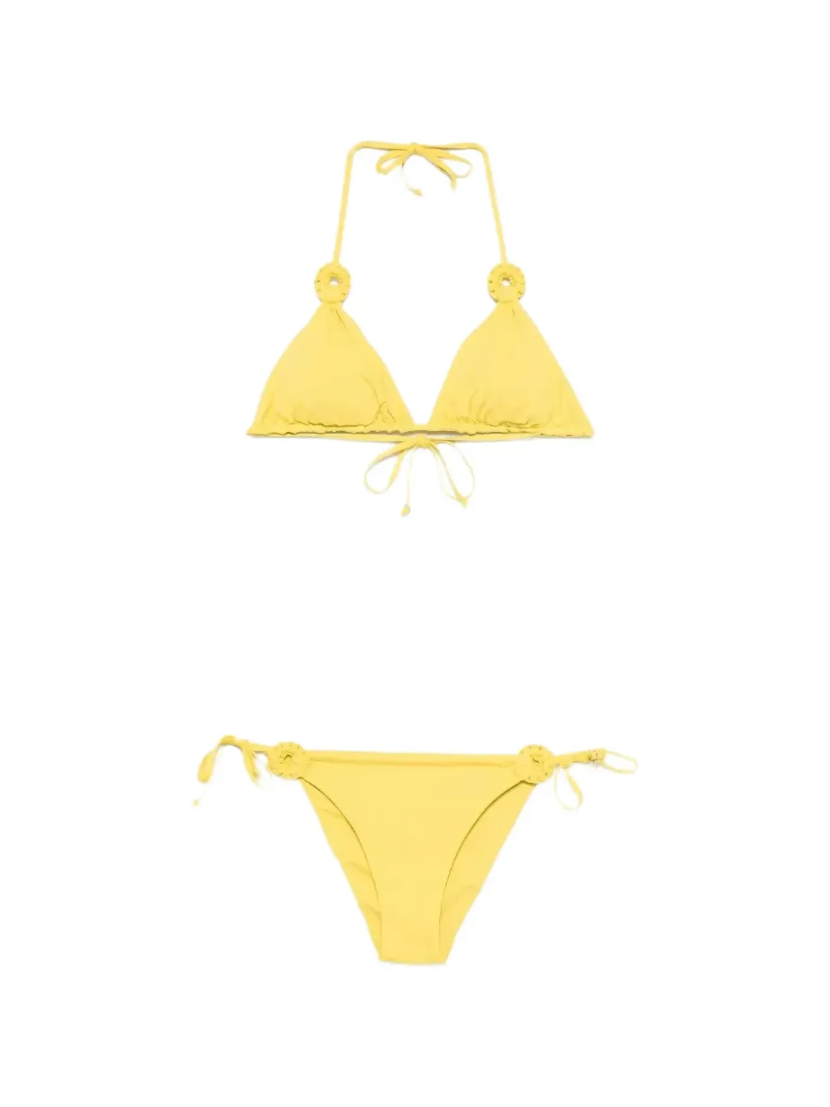 Fisico リングディテール ビキニ - Yellow - 画像1