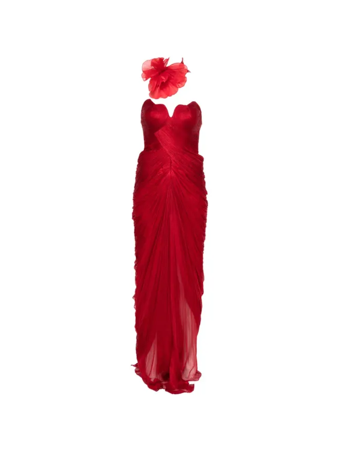 Iris Serban Iris Serban マリサ ドレープ マキシドレスの商品画像
