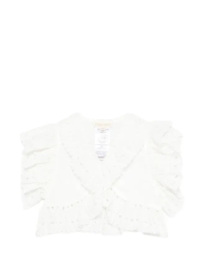 Louise Misha Louise Misha フリル付きアイレットトップスの商品画像
