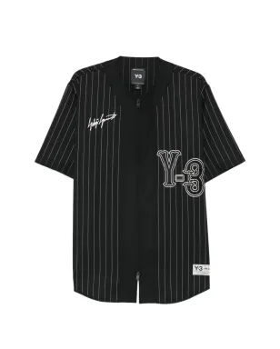 Y-3 ピンストライプ ジップアップ シャツ - サムネイル1