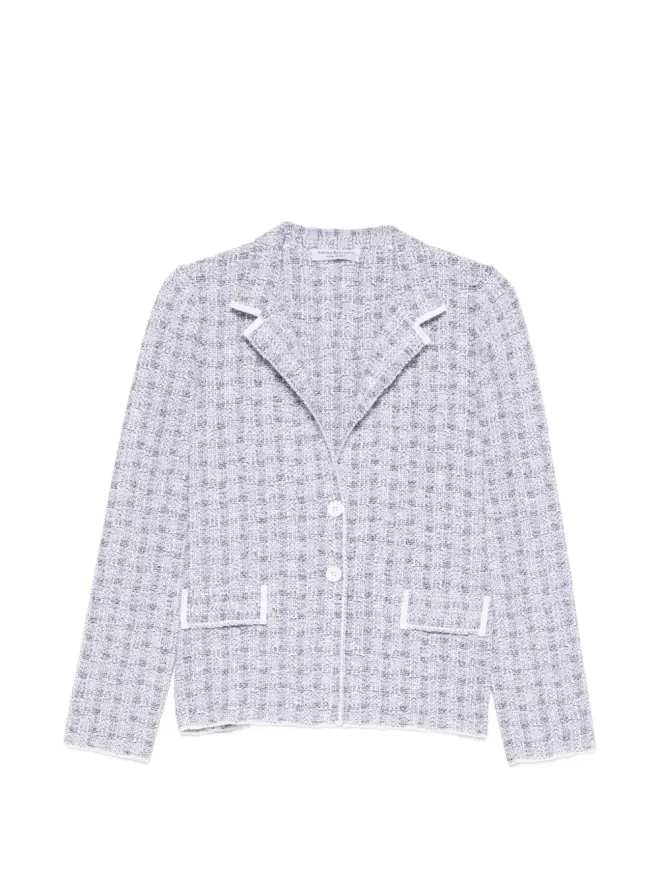 Amina Rubinacci Amina Rubinacci Veronicaツイードジャケットの商品画像