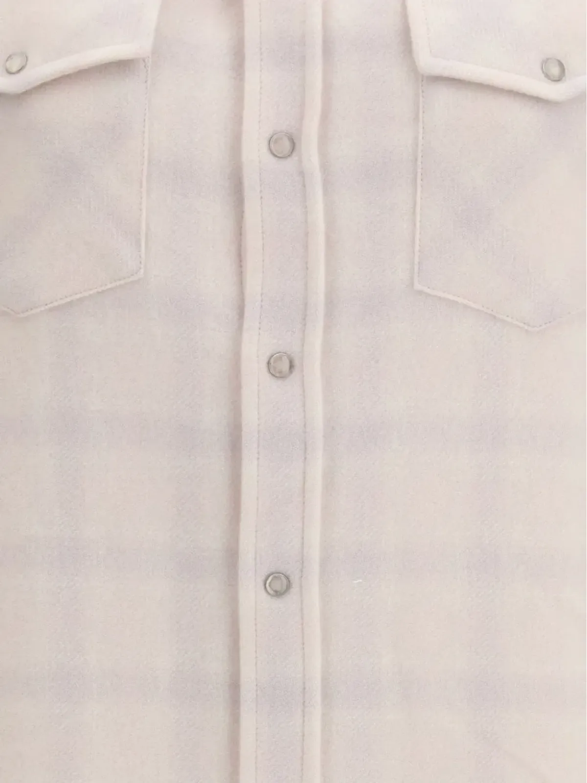 GOD'S TRUE CASHMERE クラリティチェック柄シャツ - 画像3