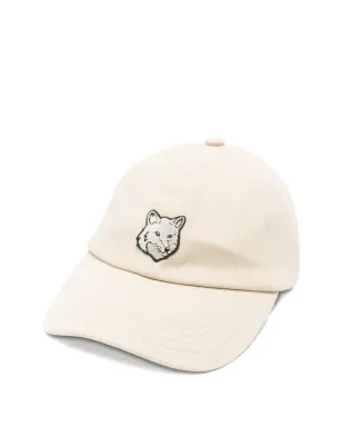 Maison Kitsuné Fox Head baseball cap - Neutrals - サムネイル1