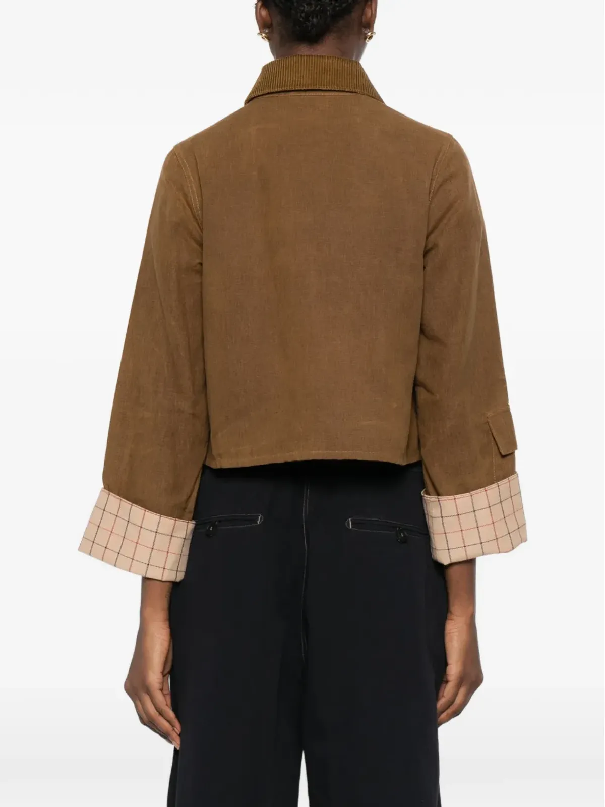 Barbour ダルブリー コーデュロイ襟付きジャケット - 画像4