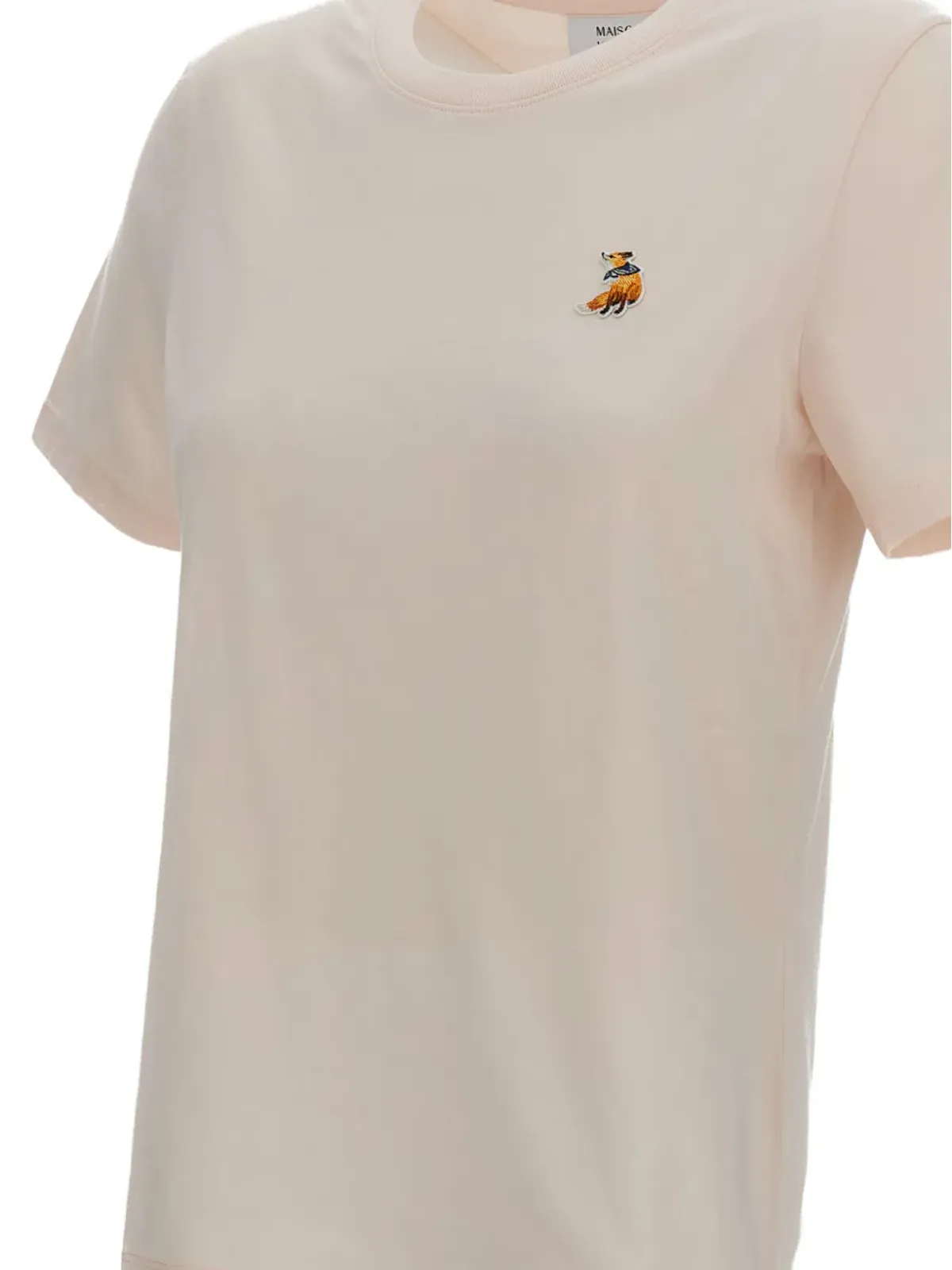 Maison Kitsuné フォックスパッチ Tシャツ - Pink - 画像3