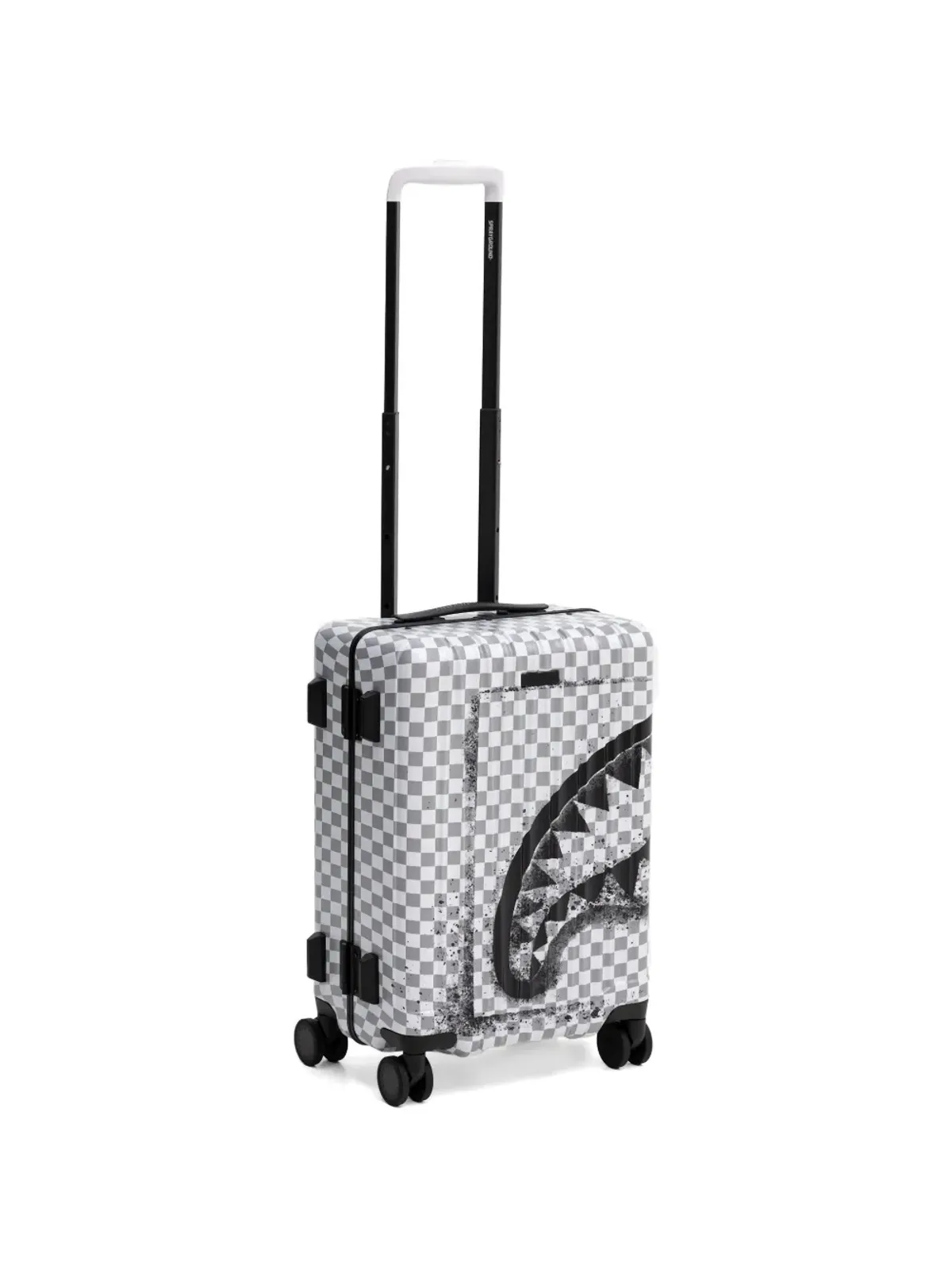 Sprayground Storm Fade チェッカーボードシャーク ラゲージ - 画像3