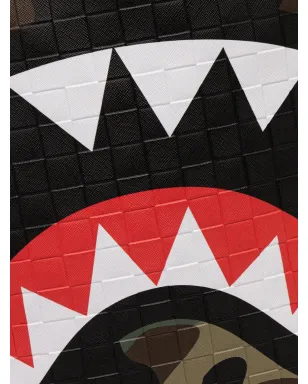 Sprayground カモフラージュシャークバックパック - サムネイル5