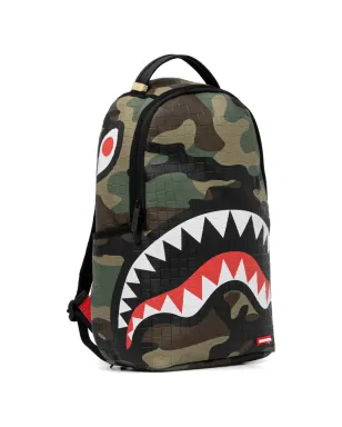Sprayground カモフラージュシャークバックパック - サムネイル2