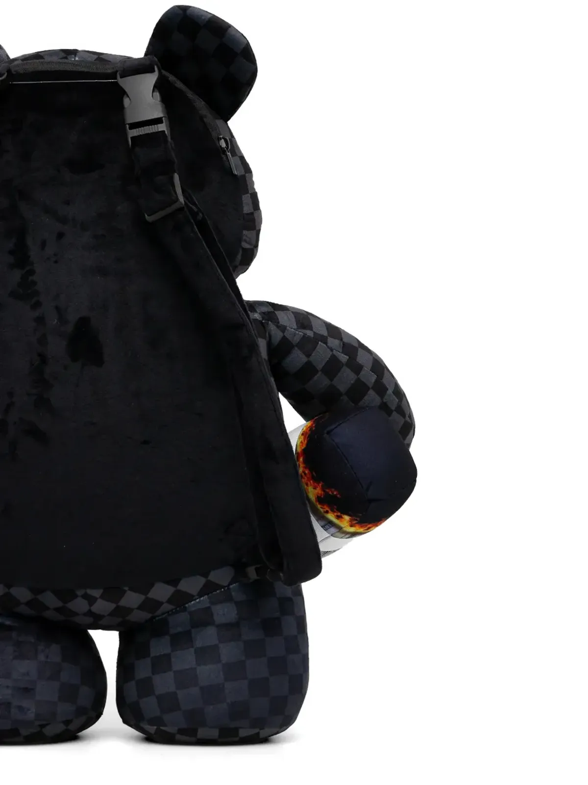 Sprayground チェック柄ベアバックパック - 画像3