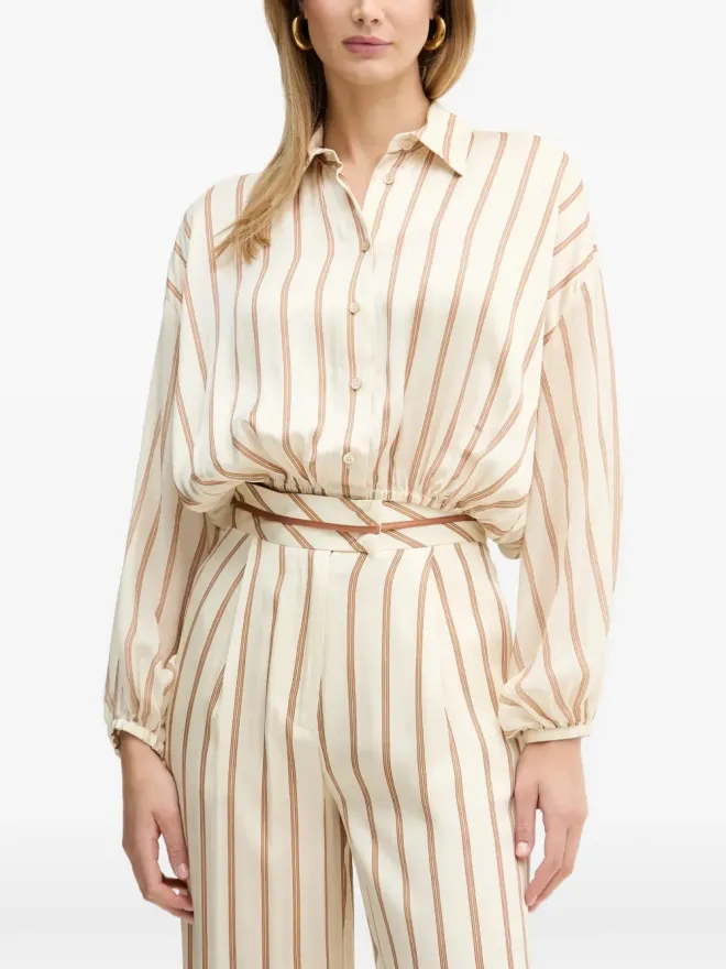 SIMONA CORSELLINI SIMONA CORSELLINI ストライプ柄シャツの商品画像