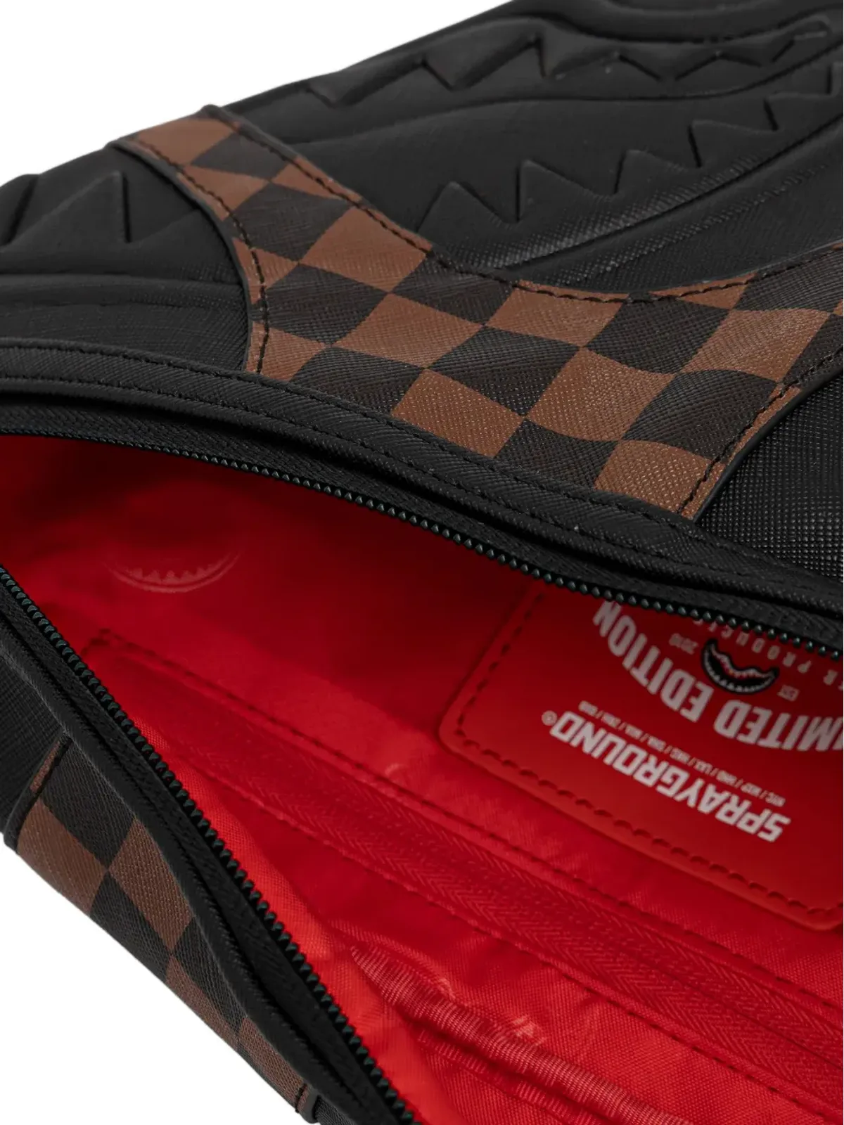 Sprayground チェッカーボード ベルトバッグ - 画像5