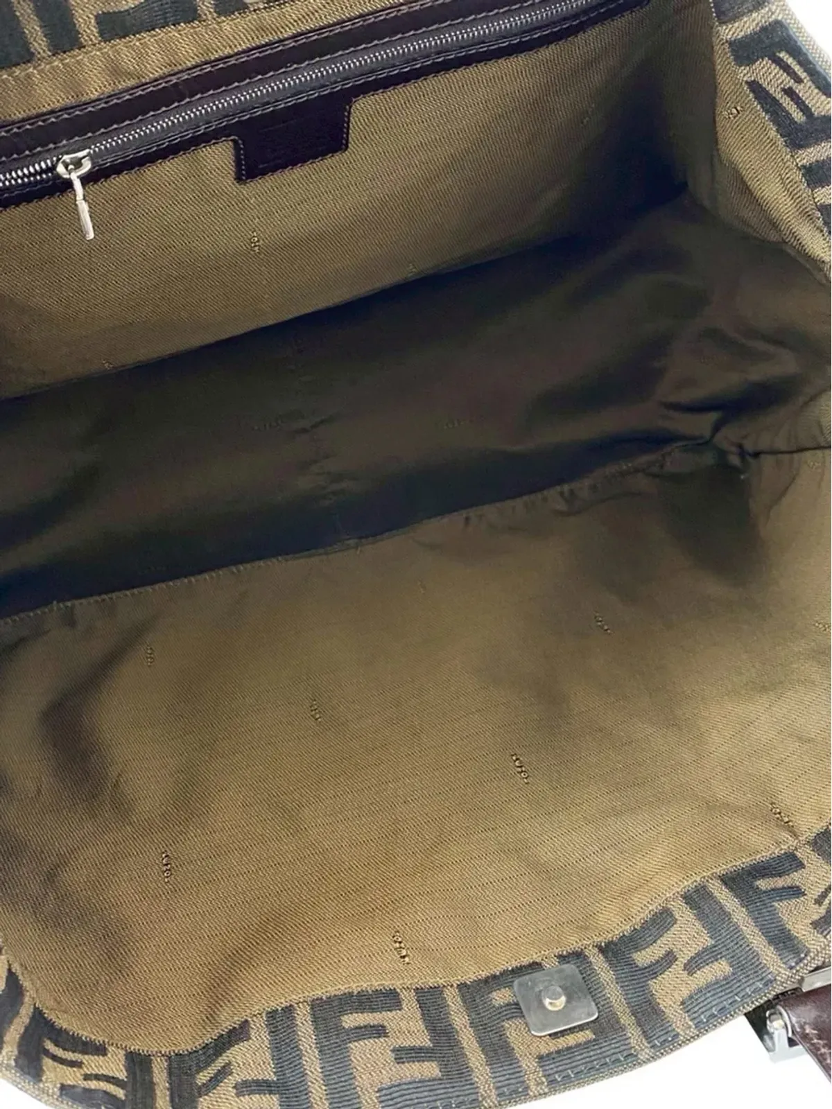Fendi Pre-Owned Zucca Canvas Twins トートバッグ - 画像4