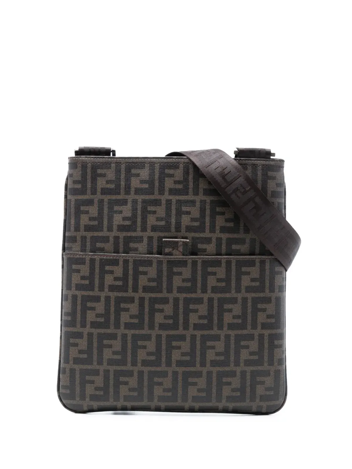 Fendi Pre-Owned Zucca Spalmati クロスボディバッグ - 画像1