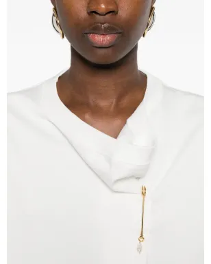 Carven ドレープディテール Tシャツ - サムネイル5
