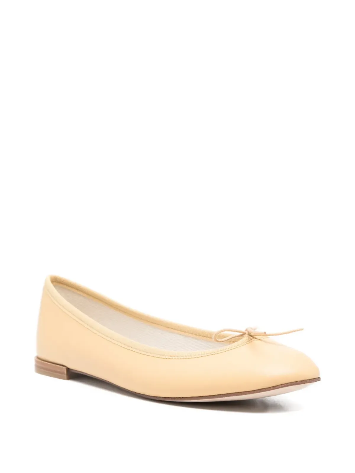Repetto Cendrillon ボウタイディテール バレエフラット - 画像2