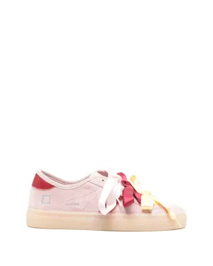 D.A.T.E. Tender bow sneakers - Pink - サムネイル1