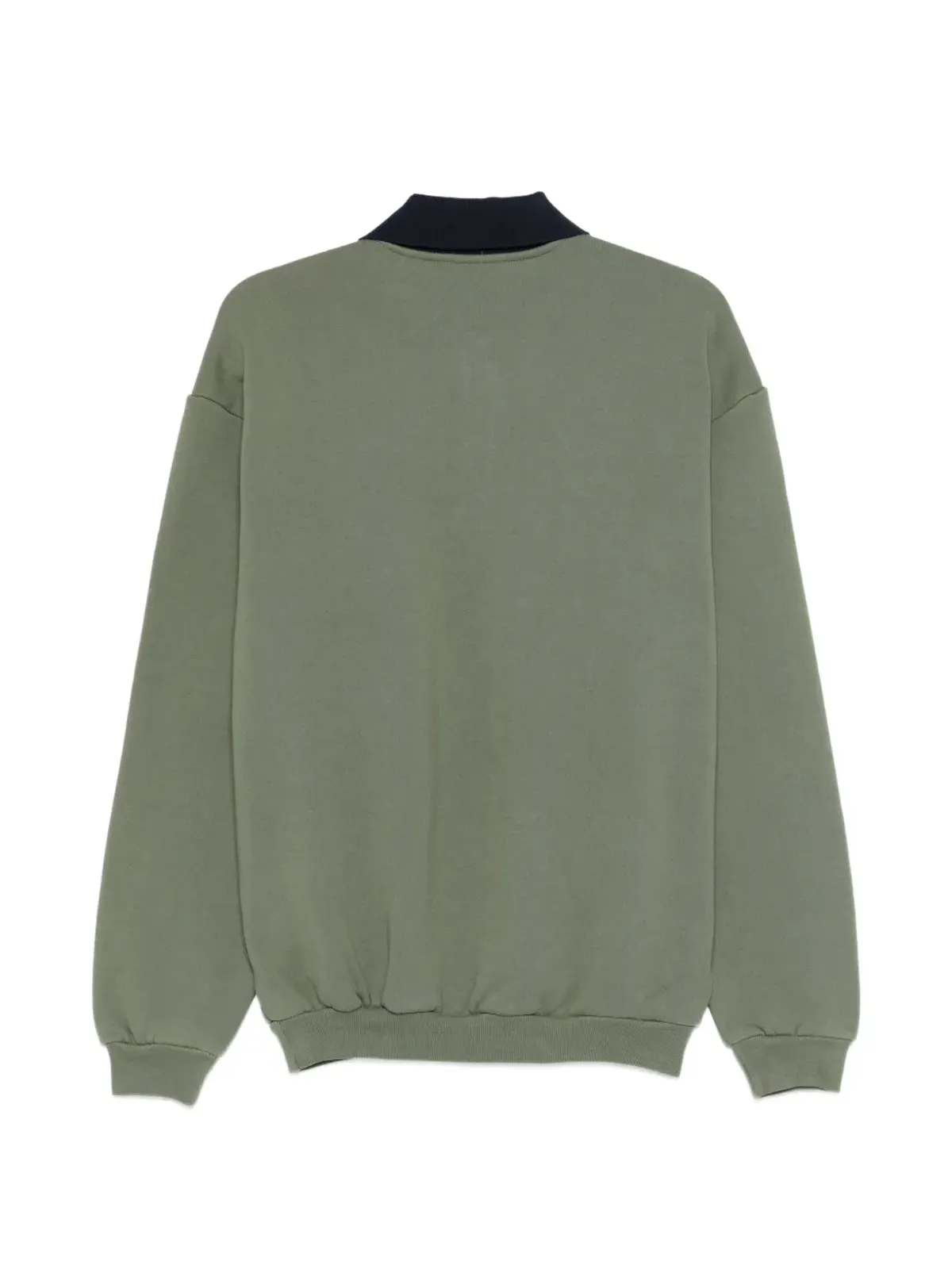 GR10K 胸ポケット付きボタン留めポロシャツ - Green - 画像2