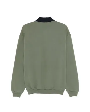 GR10K 胸ポケット付きボタン留めポロシャツ - Green - サムネイル2