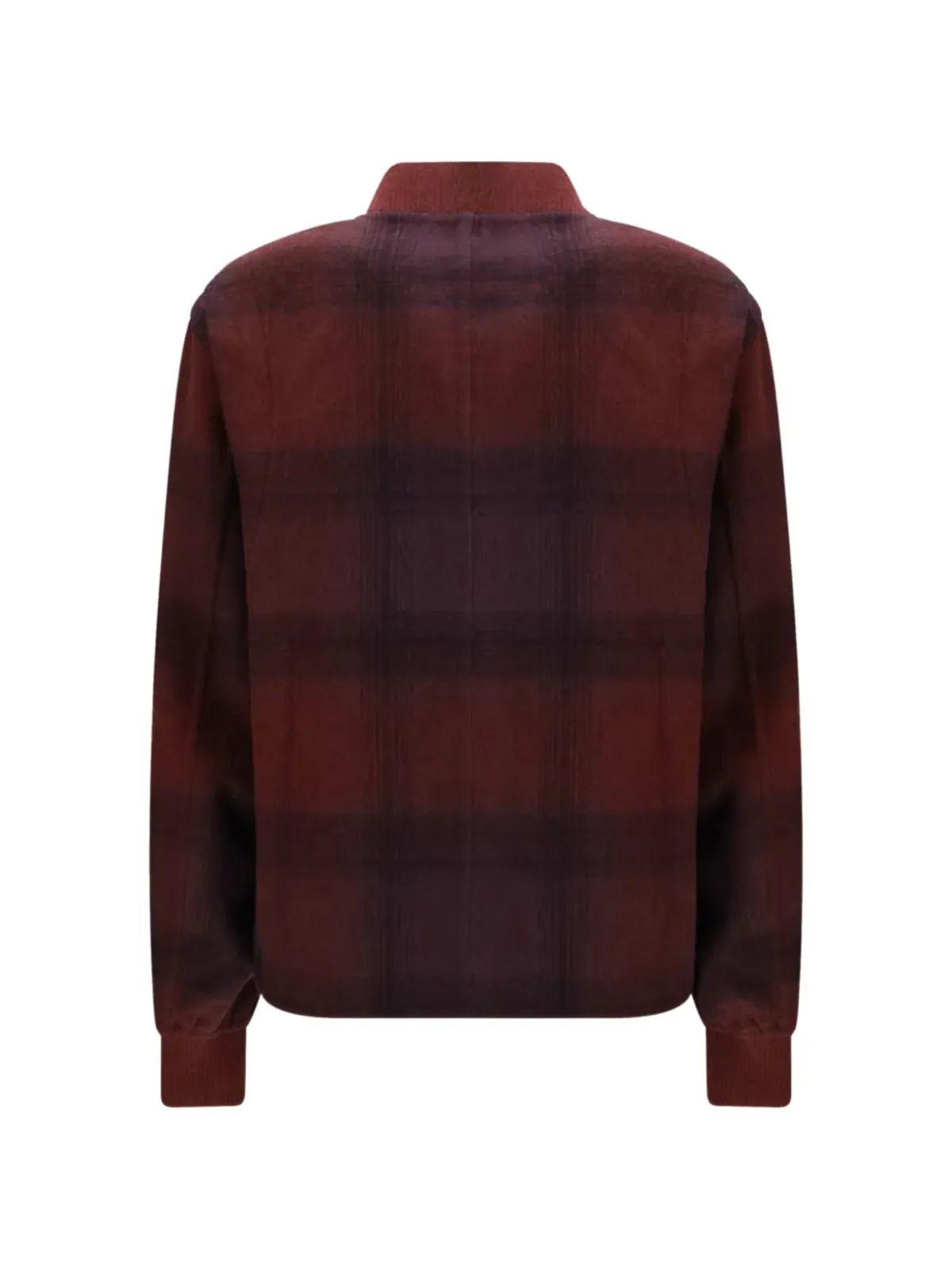 GOD'S TRUE CASHMERE グラドティュード plaidジャケット - Brown - 画像2