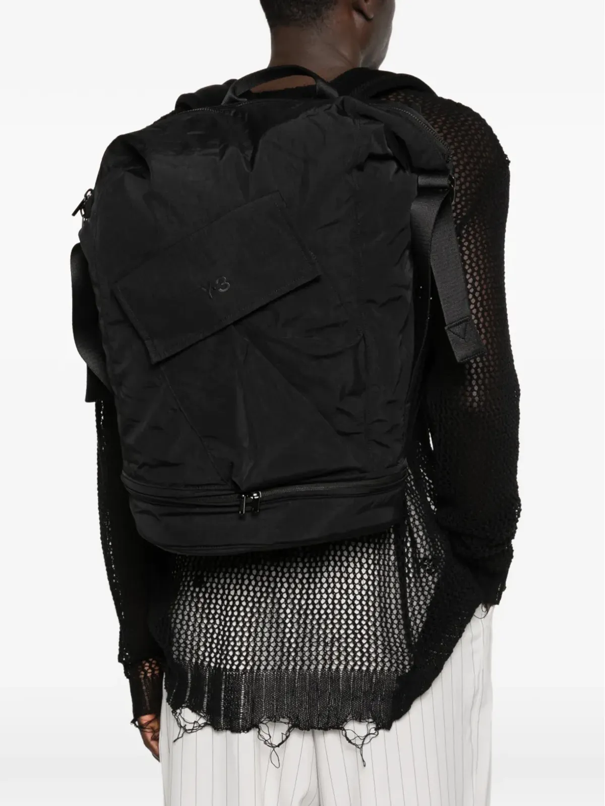 Y-3 ロゴバックパック - 画像2