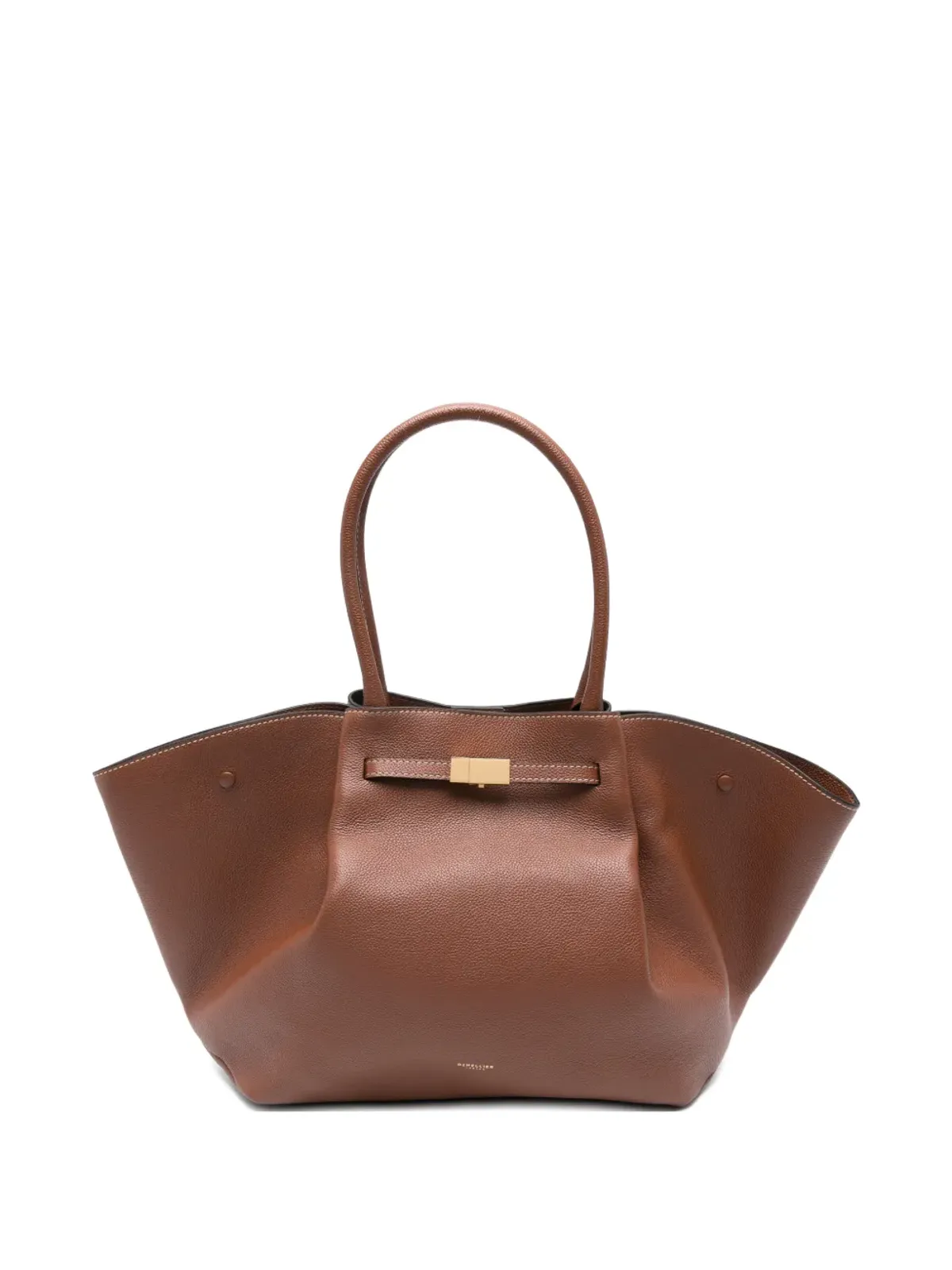 DeMellier The New York stitching tote bag - Brown - 画像1