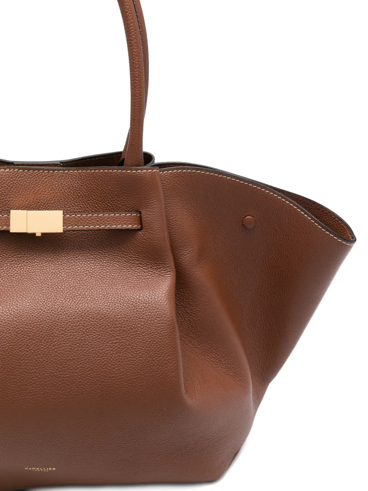 DeMellier The New York stitching tote bag - Brown - 画像4
