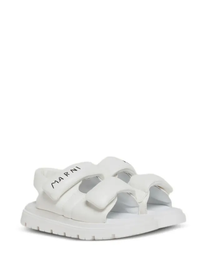 Marni Kids Marni Kids パッド入りロゴスニーカーの商品画像