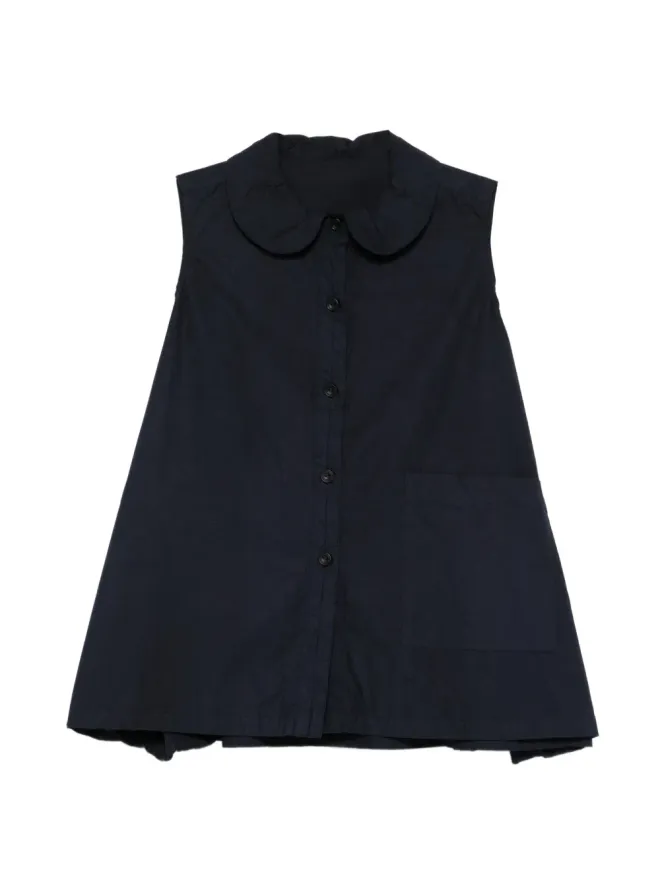 Ricorrrobe Ricorrrobe ボタン留め ピーターパンカラー ブラウスの商品画像